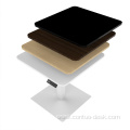 new Modern Design Height Adjustable luxury desk wood scroll coffee table